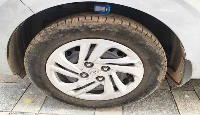 2021 Hyundai AURA S 1.2 CNG, Petrol, Manual, 95,000 km, tyre