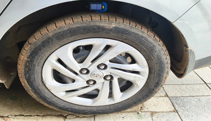 2021 Hyundai AURA S 1.2 CNG, Petrol, Manual, 95,000 km, tyre