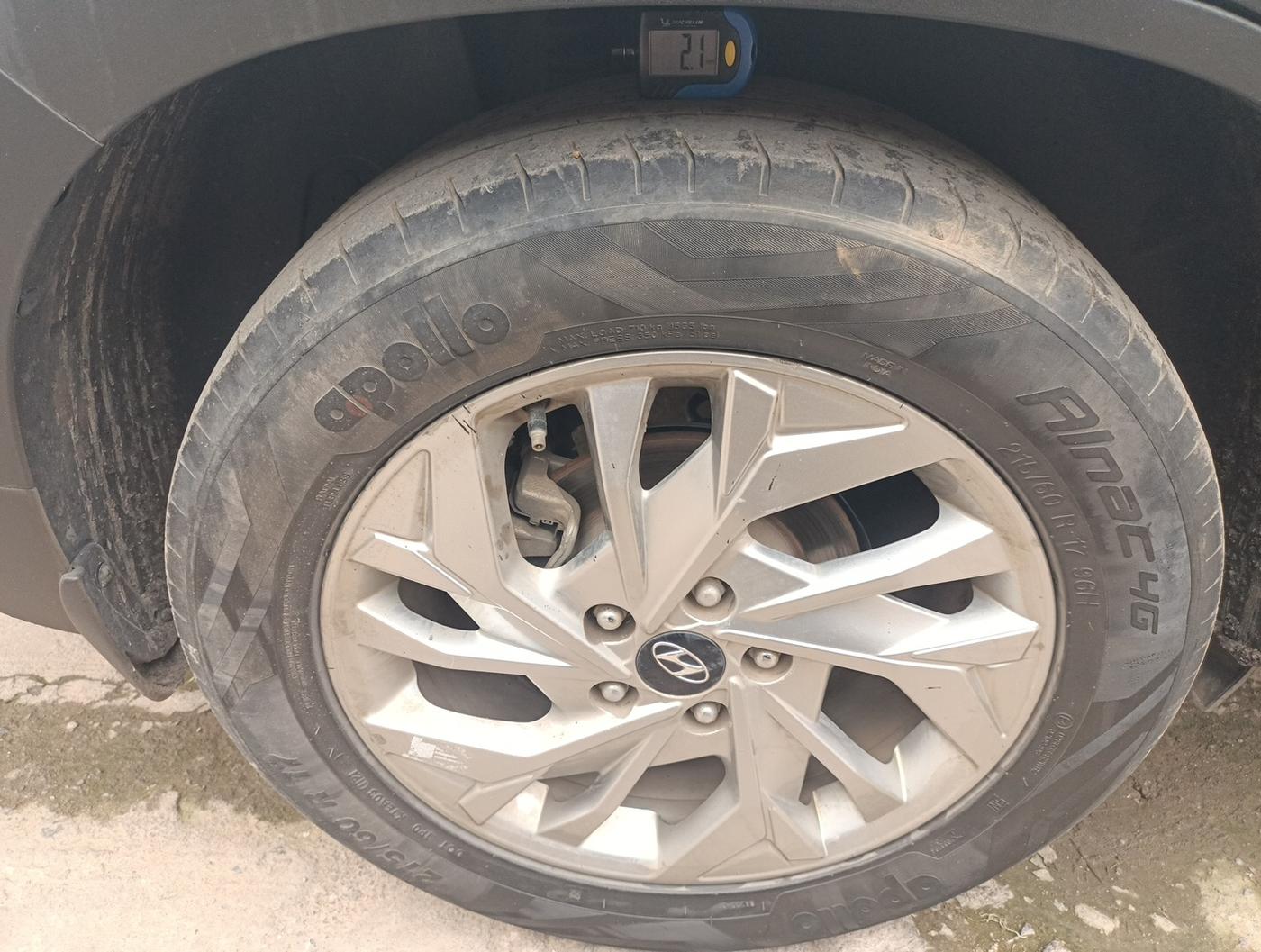 2021 Hyundai Creta SX 1.5 PETROL, Petrol, Manual, 62,596 km, tyre