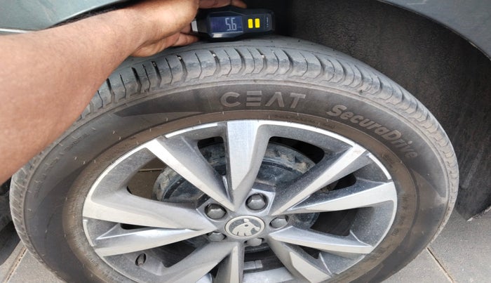 2023 Skoda SLAVIA STYLE 1.0L TSI AT, Petrol, Automatic, 19,443 km, tyre