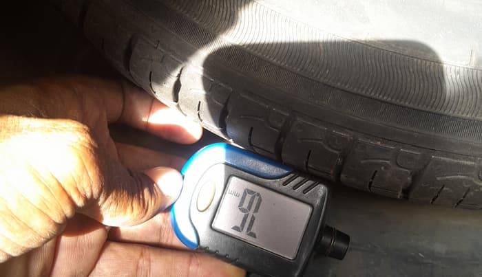 2018 Datsun Go A, Petrol, Manual, 1,71,583 km, tyre