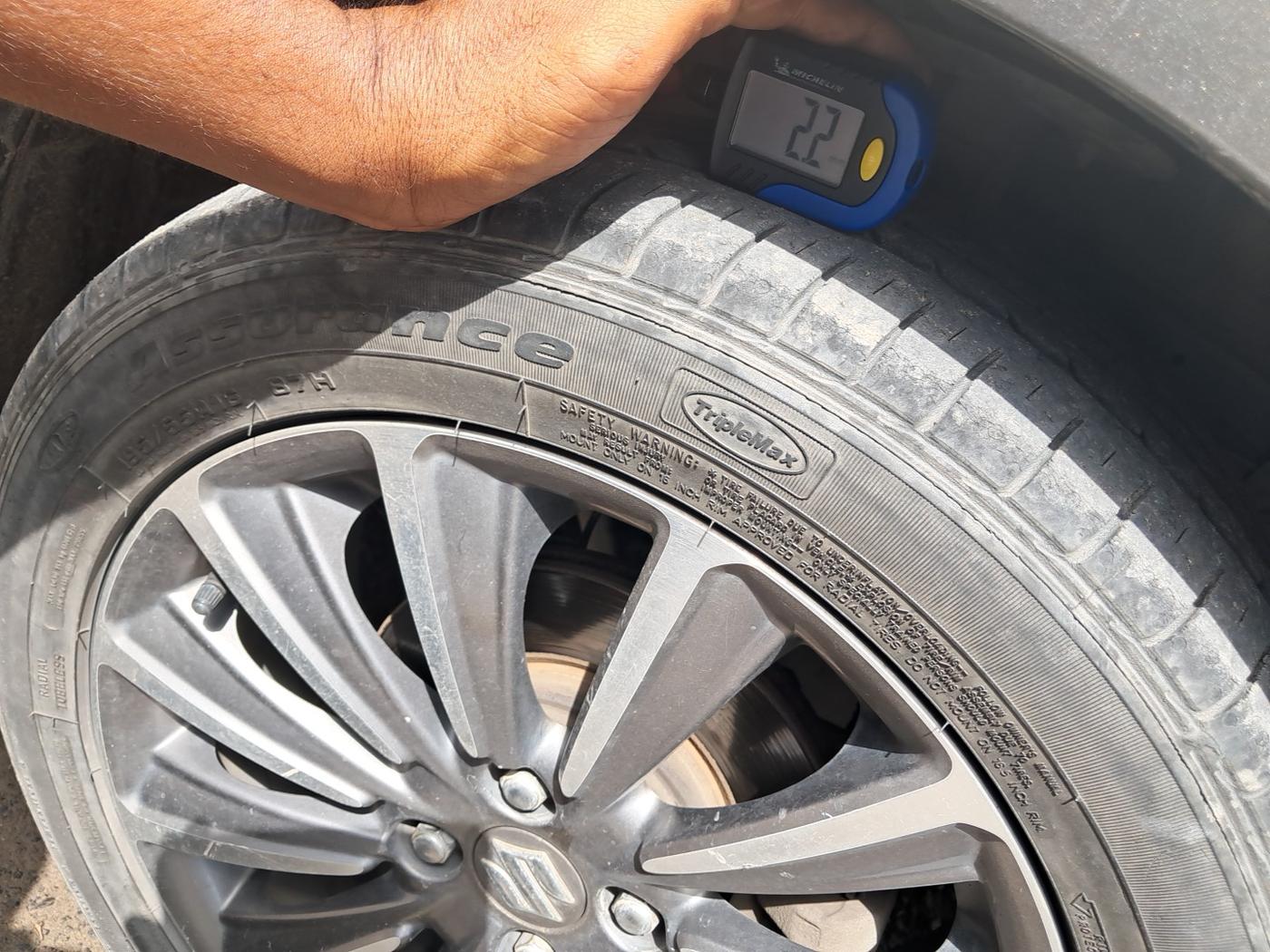 2019 Maruti Ciaz ALPHA 1.5 SHVS PETROL, Petrol, Manual, 43,039 km, tyre