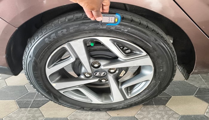 2020 Hyundai AURA SX PLUS 1.2 AMT CRDI, Diesel, Automatic, 70,775 km, tyre