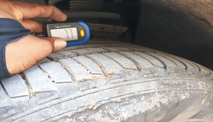 2022 Tata Harrier XZA PLUS 2.0L DARK EDITION, Diesel, Automatic, 42,348 km, tyre