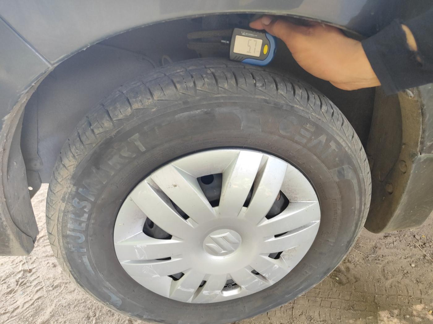 2022 Maruti Alto LXI O, Petrol, Manual, 5,355 km, tyre