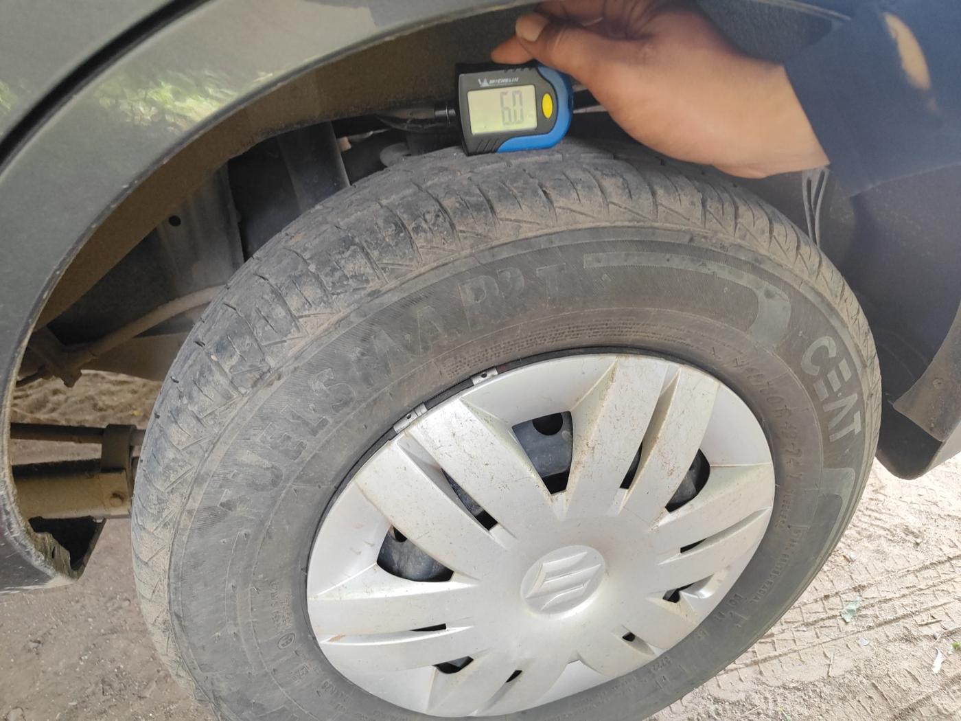 2022 Maruti Alto LXI O, Petrol, Manual, 5,355 km, tyre