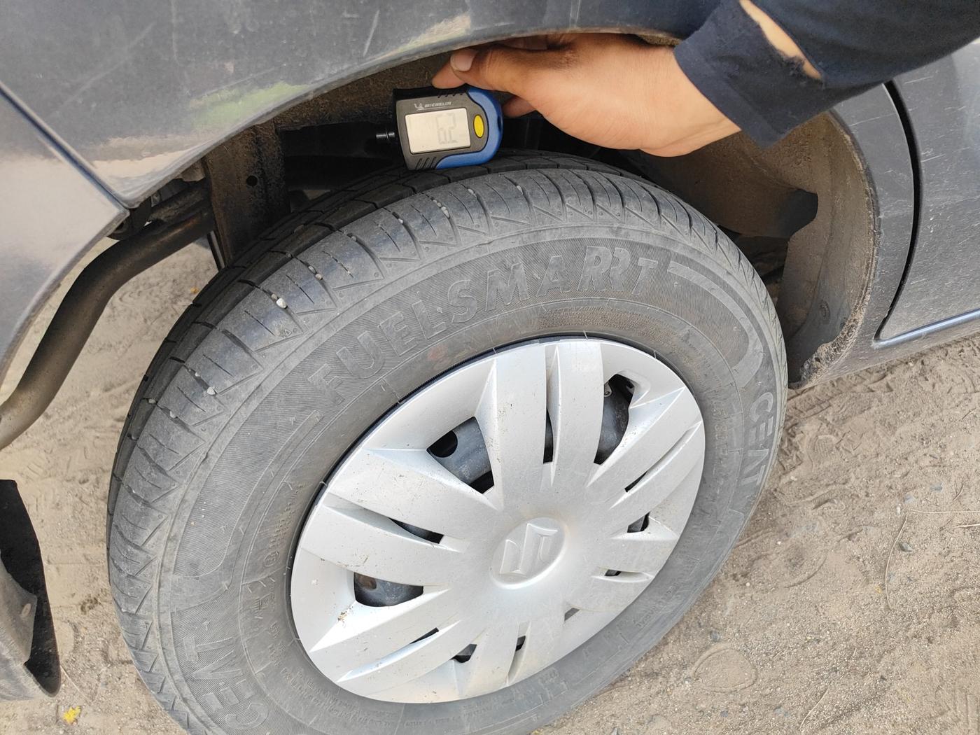 2022 Maruti Alto LXI O, Petrol, Manual, 5,355 km, tyre