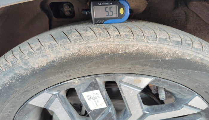 2023 Hyundai EXTER SX (O) CONNECT, Petrol, Manual, 23,668 km, tyre