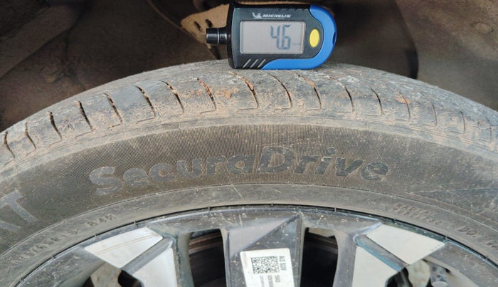 2023 Hyundai EXTER SX (O) CONNECT, Petrol, Manual, 23,668 km, tyre