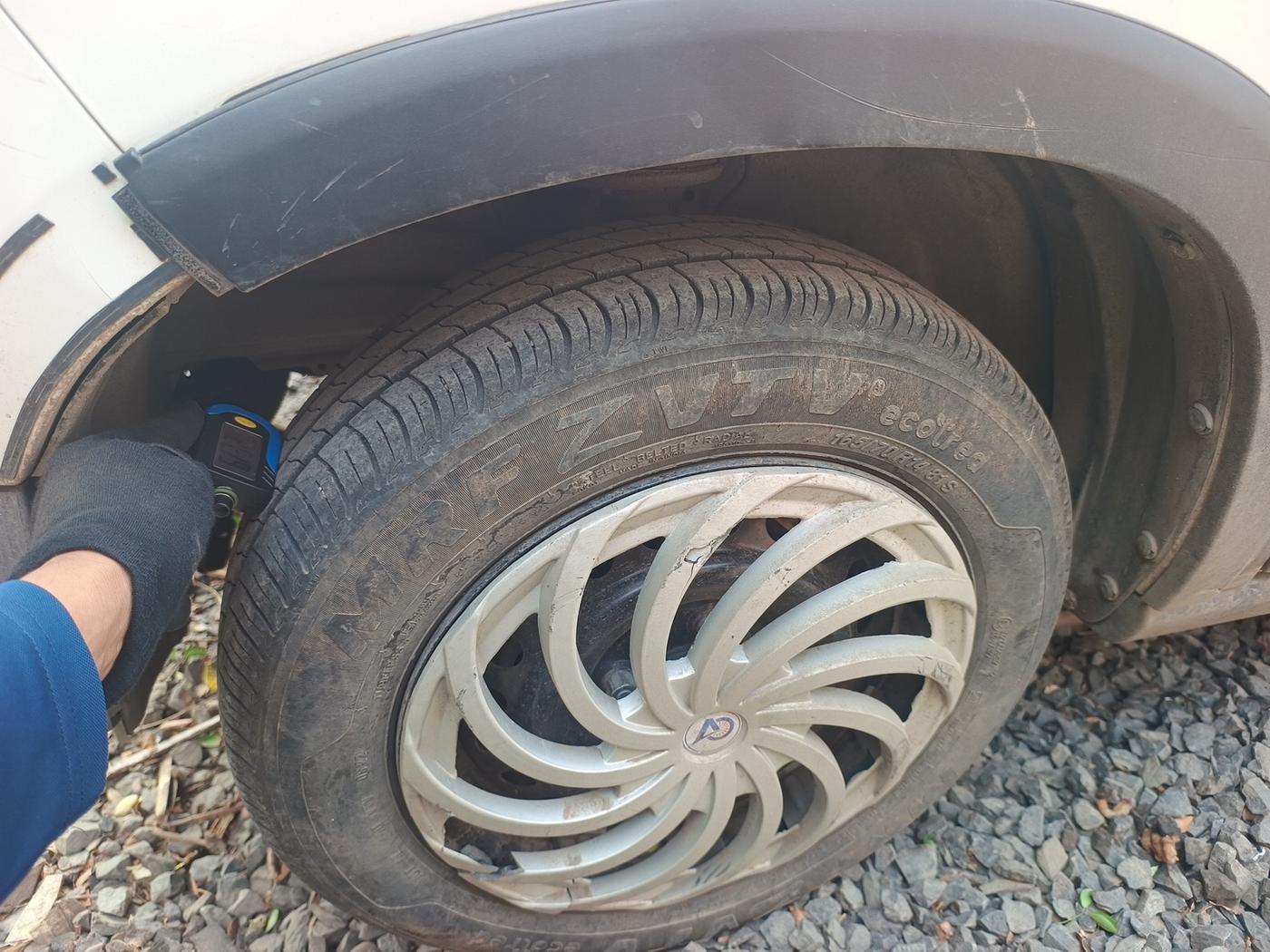 2022 Maruti S PRESSO VXI+, Petrol, Manual, 37,207 km, tyre