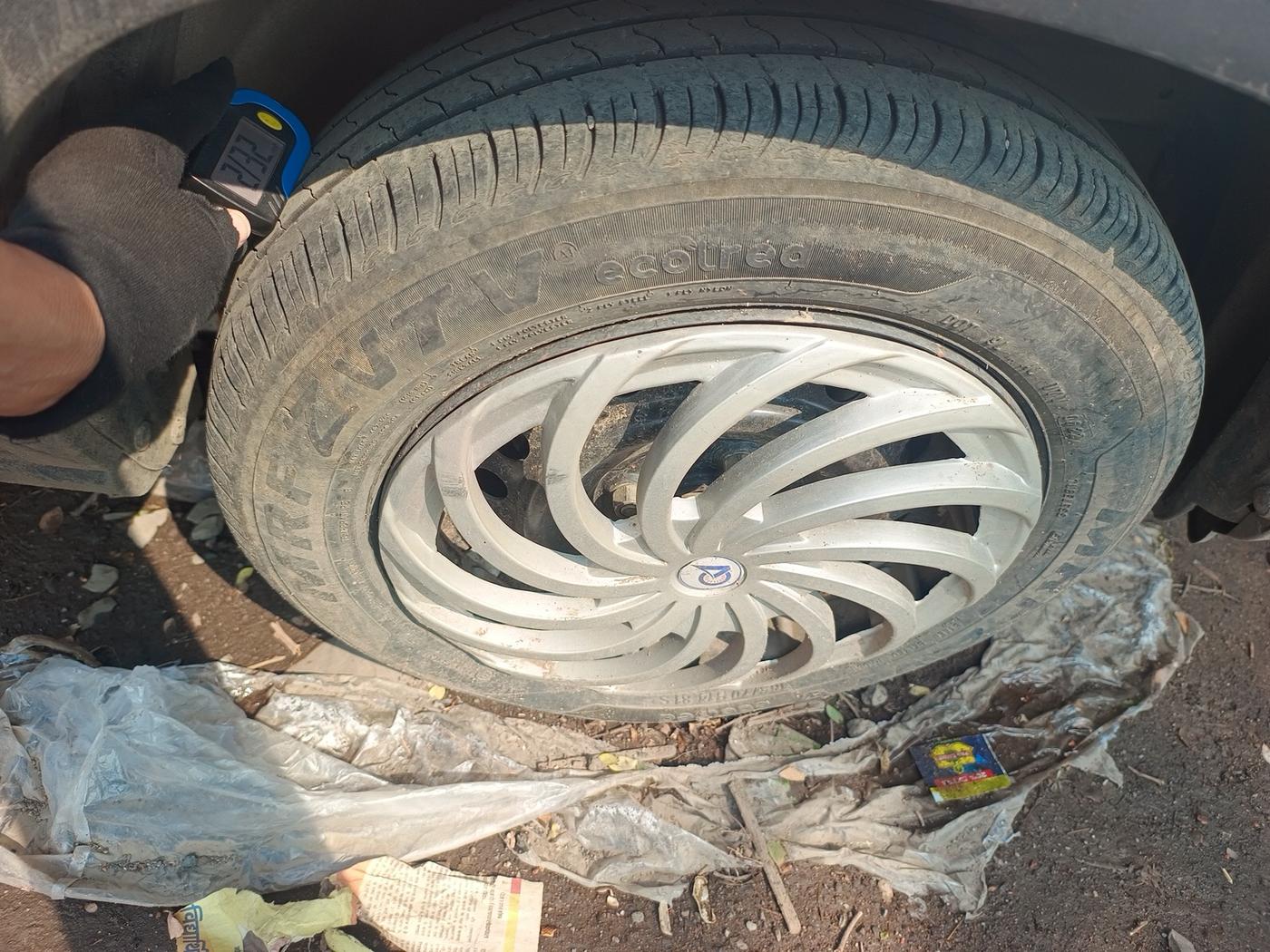 2022 Maruti S PRESSO VXI+, Petrol, Manual, 37,207 km, tyre