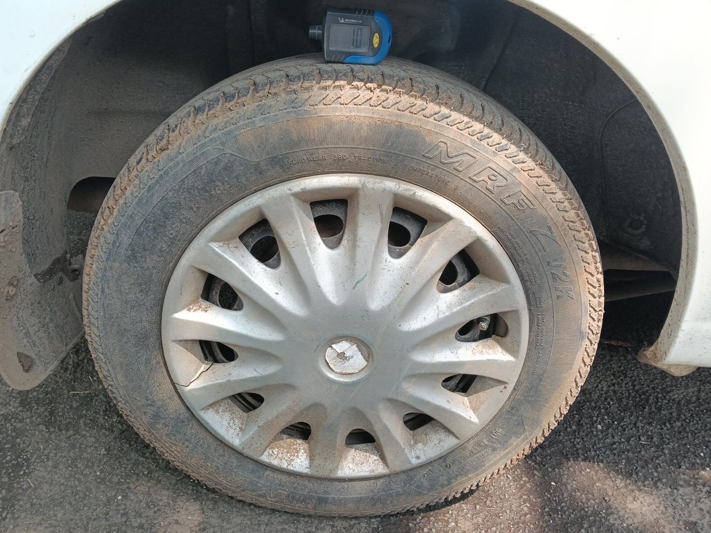 2012 Tata Indigo ECS LS TDI , Diesel, Manual, 1,23,777 km, tyre