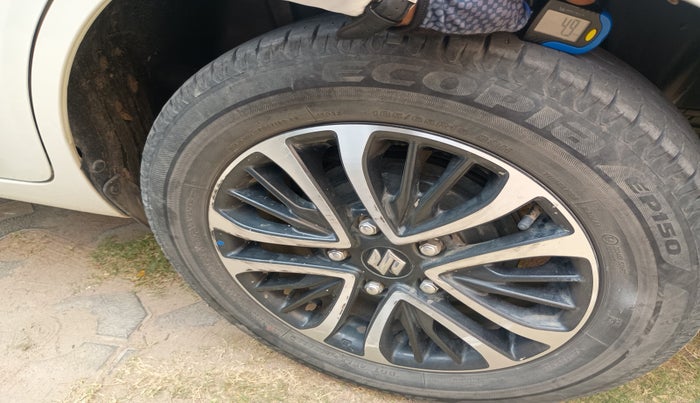 2022 Maruti Ertiga ZXI AT SHVS, Petrol, Automatic, 43,830 km, tyre