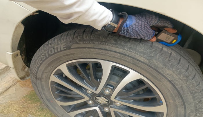 2022 Maruti Ertiga ZXI AT SHVS, Petrol, Automatic, 43,830 km, tyre