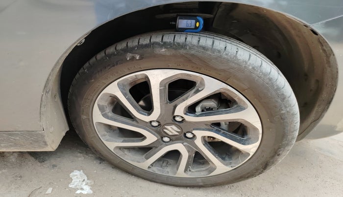 2023 Maruti Baleno ALPHA 1.2 AGS, Petrol, Automatic, 12,299 km, tyre
