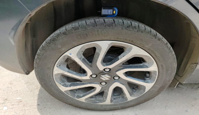 2023 Maruti Baleno ALPHA 1.2 AGS, Petrol, Automatic, 12,299 km, tyre