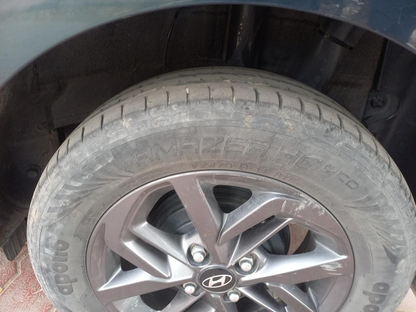 2021 Hyundai GRAND I10 NIOS SPORTZ 1.2 KAPPA VTVT CNG, Petrol, Manual, 35,645 km, tyre