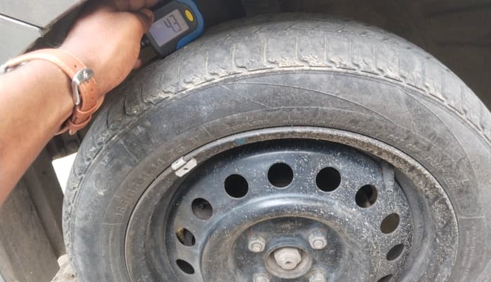 2018 Maruti Wagon R 1.0 VXI, Petrol, Manual, 86,443 km, tyre