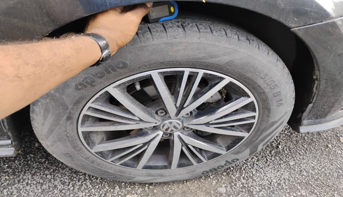 2021 Volkswagen Vento COMFORTLINE 1.0L TSI, Petrol, Manual, 55,200 km, tyre