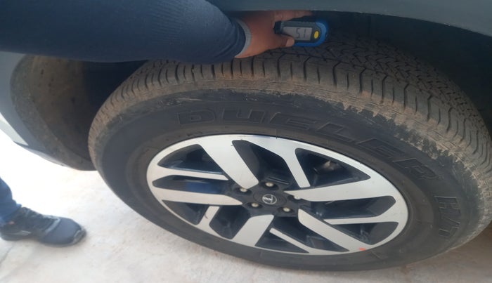 2021 Tata Harrier XZ PLUS 2.0L, Diesel, Manual, 75,572 km, tyre
