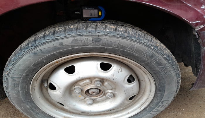 2010 Maruti Alto K10 LXI, Petrol, Manual, 57,499 km, tyre