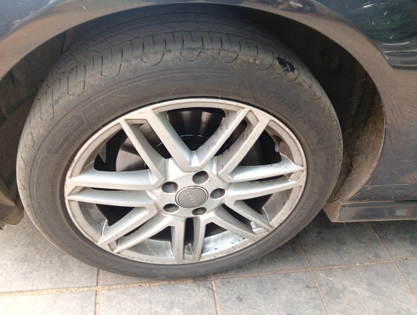2018 Audi A6 35 TDI S LINE, Diesel, Automatic, 1,01,621 km, tyre