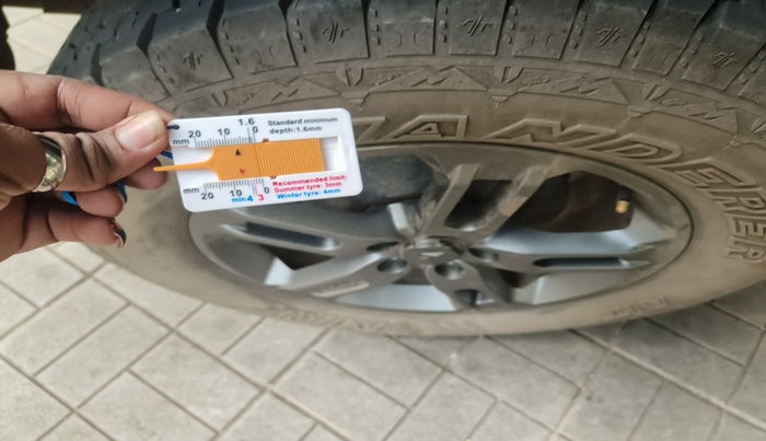 2023 Mahindra Thar LX P 2WD AT HT, Petrol, Automatic, 11,214 km, tyre