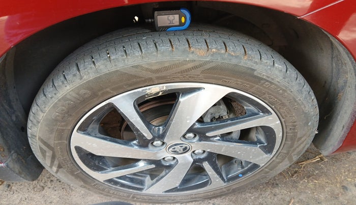 2022 Toyota Glanza V AMT, Petrol, Automatic, 32,000 km, tyre