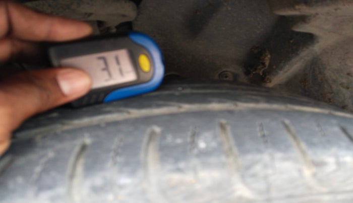 2014 Ford Ecosport TITANIUM 1.5L PETROL AT, Petrol, Automatic, 91,530 km, tyre