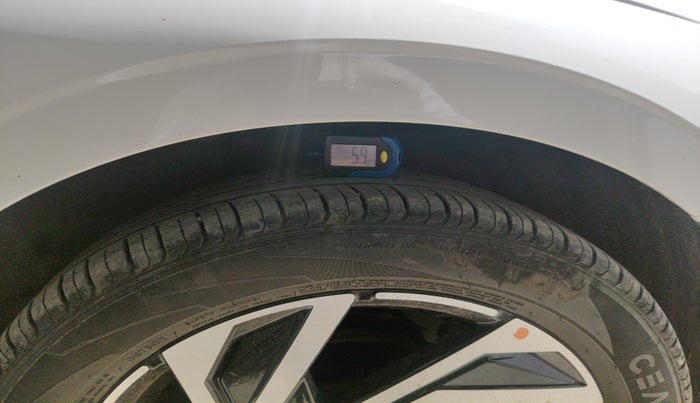 2024 Hyundai NEW I20 ASTA (O) 1.2 IVT DUAL TONE, Petrol, Automatic, 10,704 km, tyre