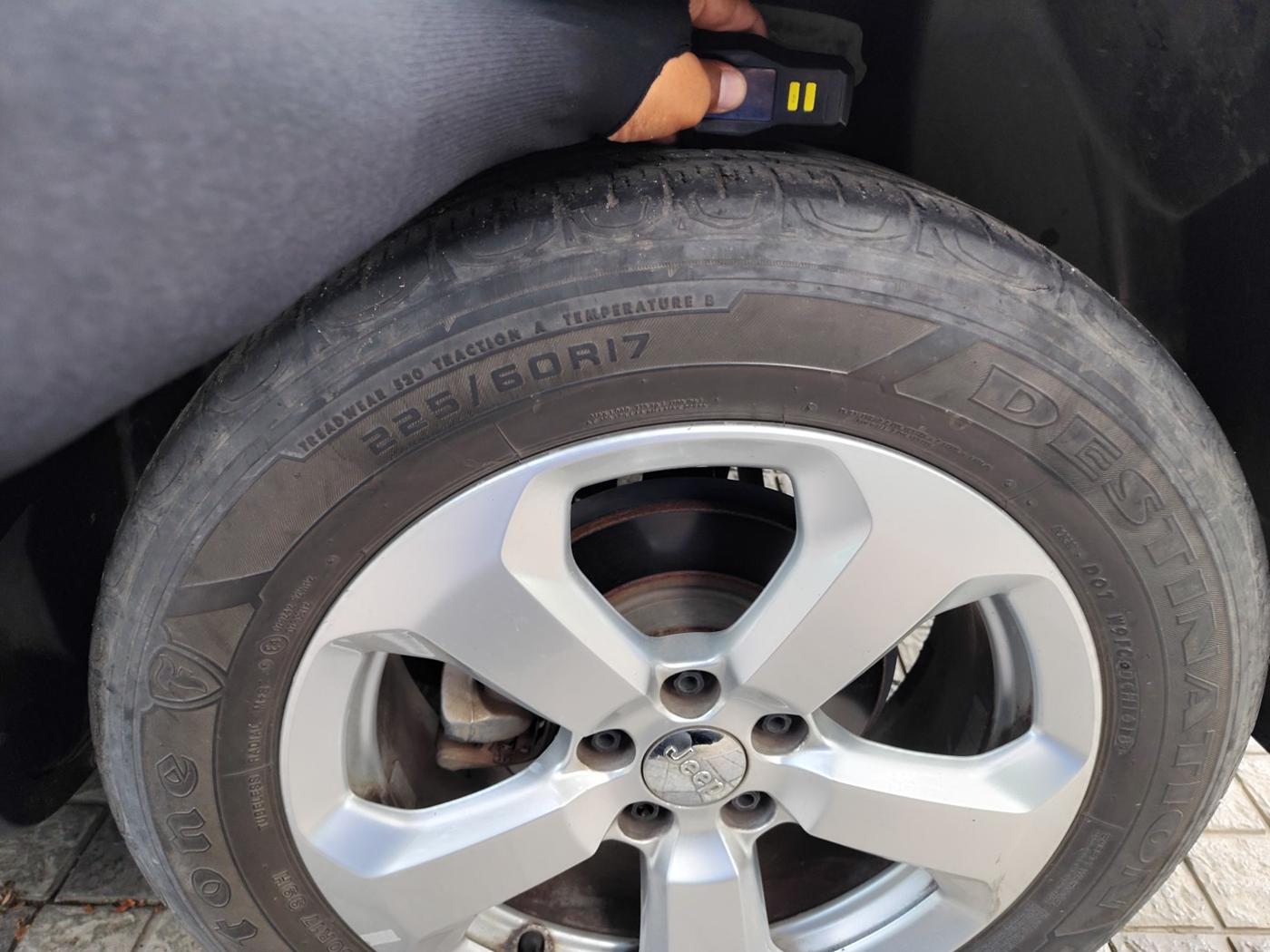 2018 Jeep Compass LIMITED 1.4 PETROL AT, Petrol, Automatic, 46,603 km, tyre