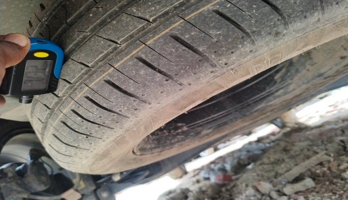 2023 Hyundai ALCAZAR  SIGNATURE (O) DCT 1.5 PETROL 7STR, Petrol, Automatic, 11,603 km, tyre