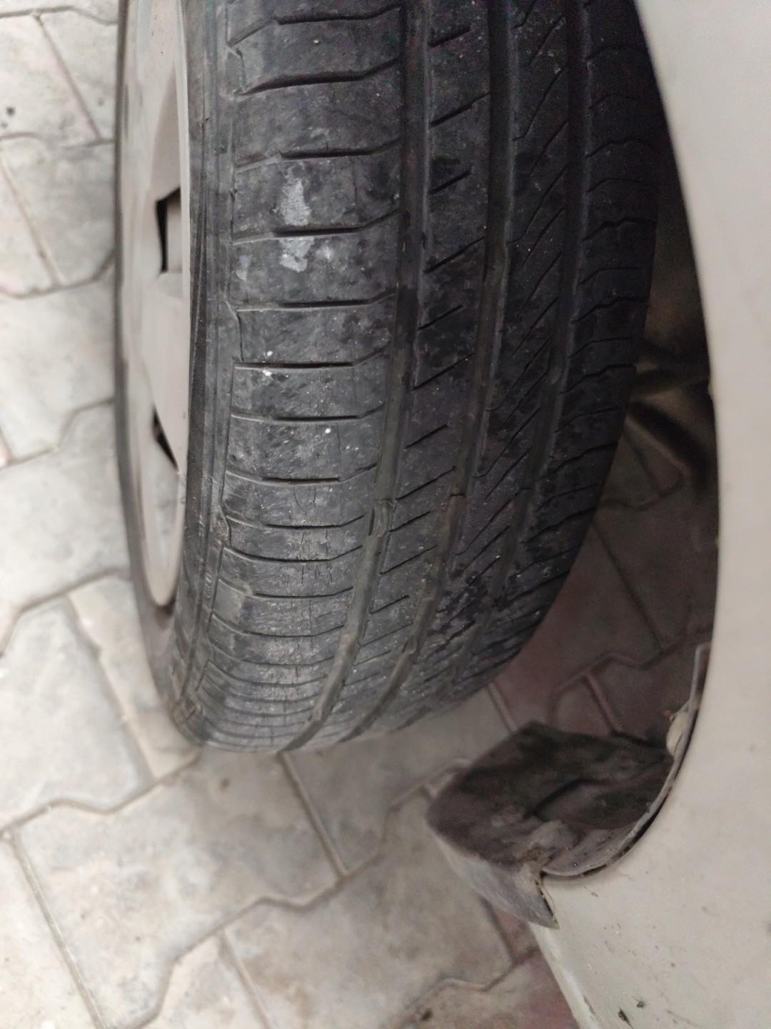 2010 Maruti Alto K10 LXI, Petrol, Manual, 50,000 km, tyre