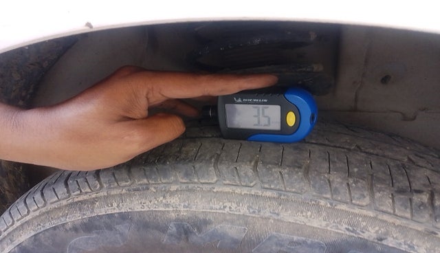 2010 Maruti Ritz VXI, Petrol, Manual, 83,417 km, tyre