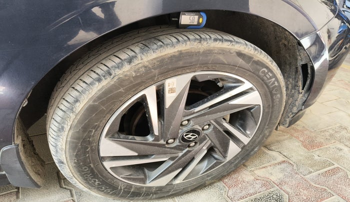 2022 Hyundai NEW I20 ASTA (O) 1.2 MT, Petrol, Manual, 17,226 km, tyre