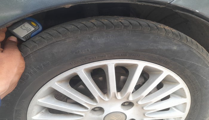 2014 Tata Zest XMS PETROL, Petrol, Manual, 91,814 km, tyre