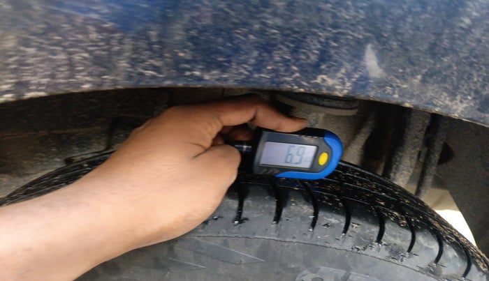 2023 Tata TIGOR XZ PLUS CNG, Petrol, Manual, 1,04,055 km, tyre