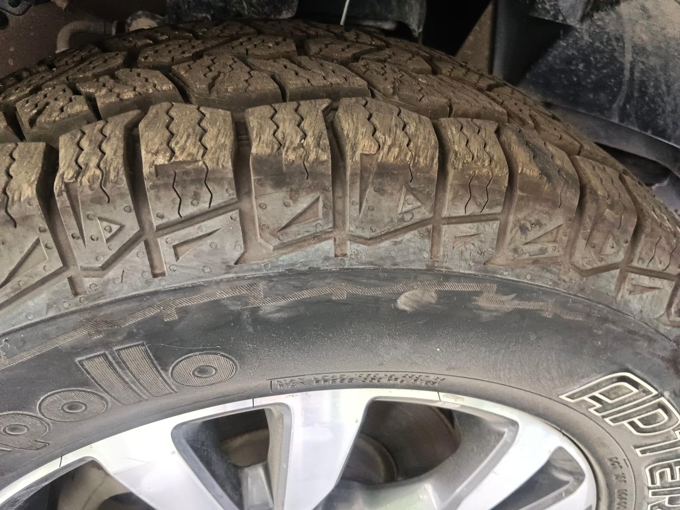 2019 Ford Endeavour TITANIUM 3.2 4X4 AT, Diesel, Automatic, 1,24,199 km, tyre