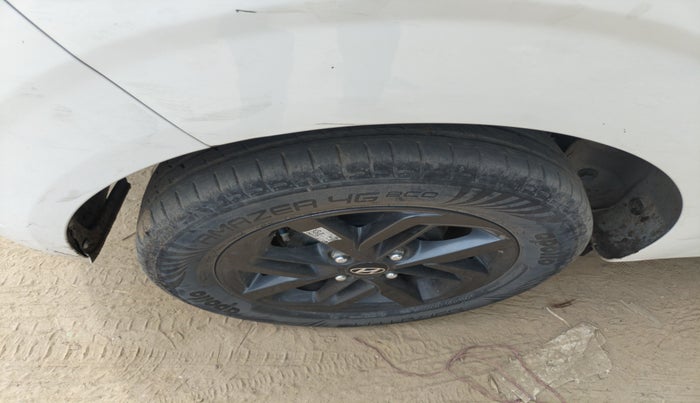 2021 Hyundai GRAND I10 NIOS SPORTZ AMT 1.2 KAPPA VTVT, Petrol, Automatic, 45,729 km, tyre