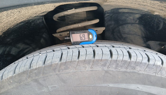 2023 Tata Harrier XT PLUS 2.0L KRYOTEC, Diesel, Manual, 7,637 km, tyre