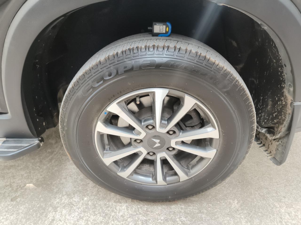 2022 Mahindra SCORPIO-N Z4 PETROL AT 7 STR, Petrol, Automatic, 12,408 km, tyre