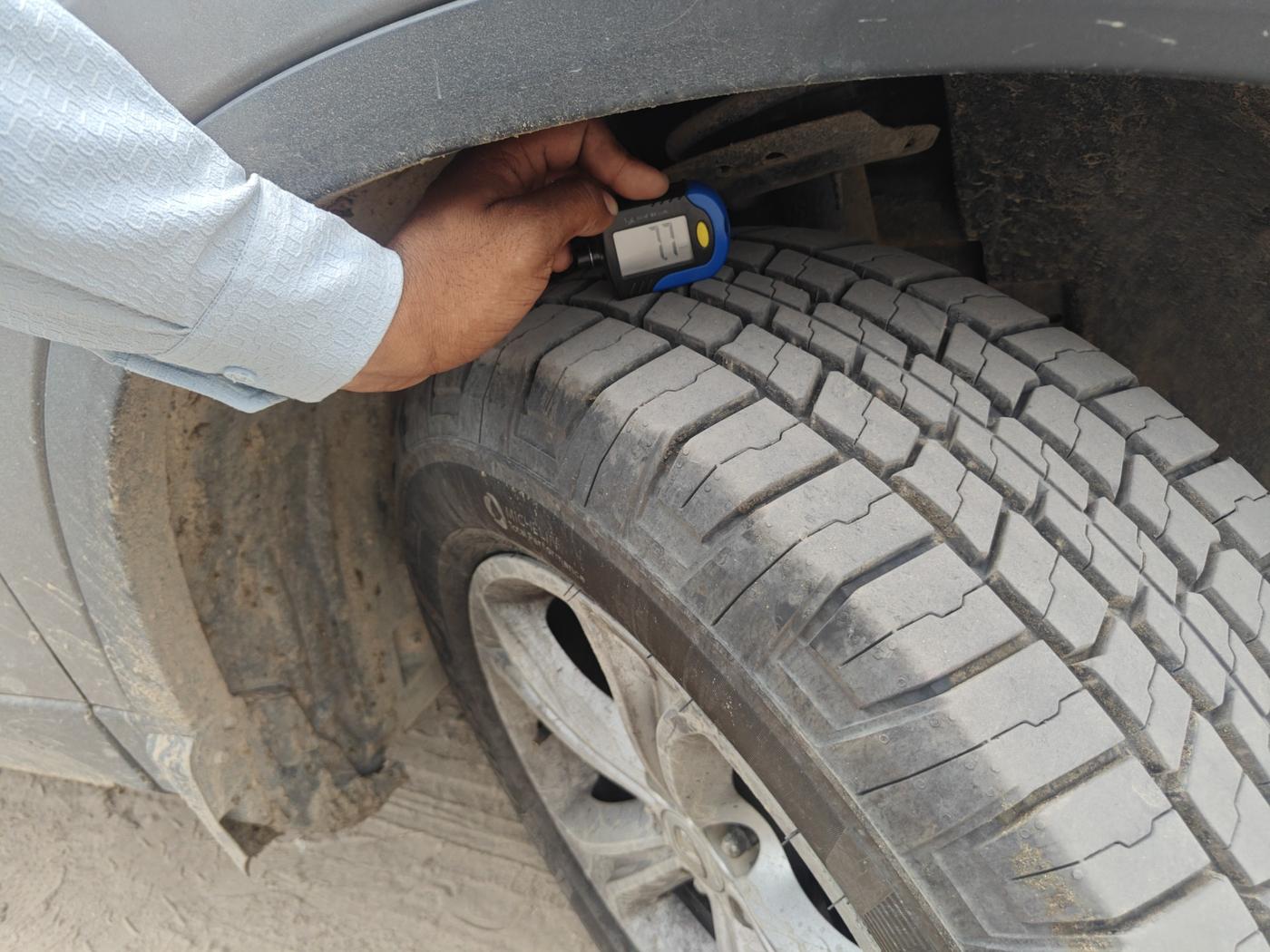 2019 Tata Harrier XZ 2.0L, Diesel, Manual, 1,93,229 km, tyre