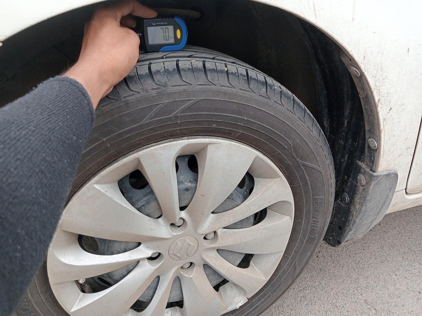 2018 Maruti Baleno DELTA PETROL 1.2, Petrol, Manual, 48,679 km, tyre