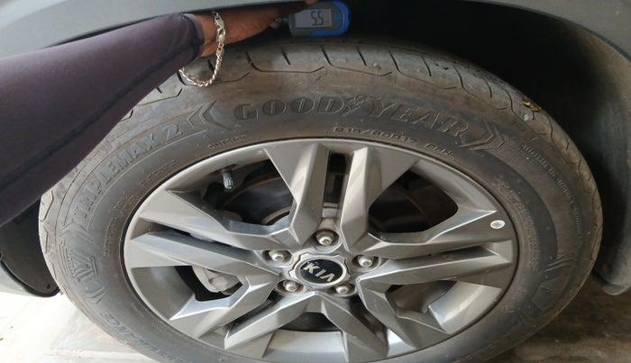 2020 KIA SELTOS HTX IVT 1.5 PETROL, Petrol, Automatic, 62,607 km, tyre