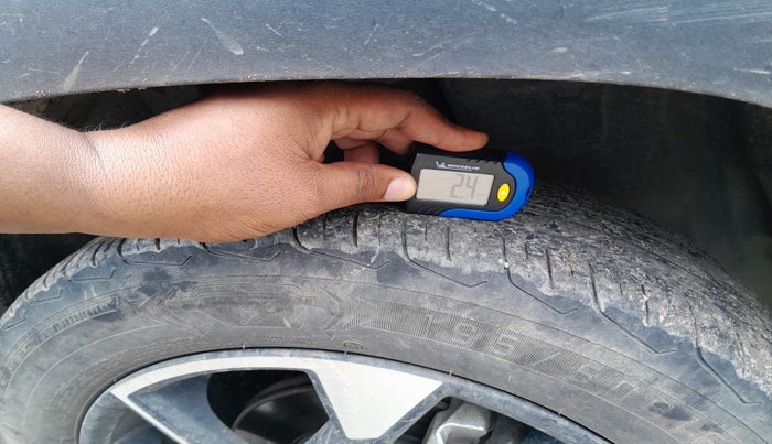 2023 Tata PUNCH ACCOMPLISHED DAZZLE SUNROOF CNG MT, Petrol, Manual, 43,815 km, tyre