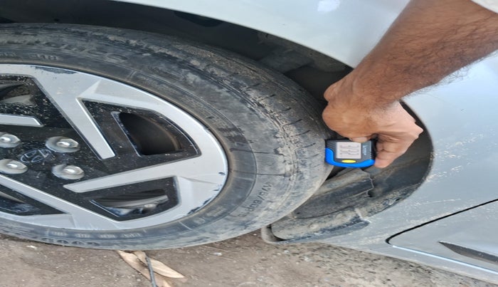 2023 Hyundai AURA S 1.2 CNG, Petrol, Manual, 37,270 km, tyre