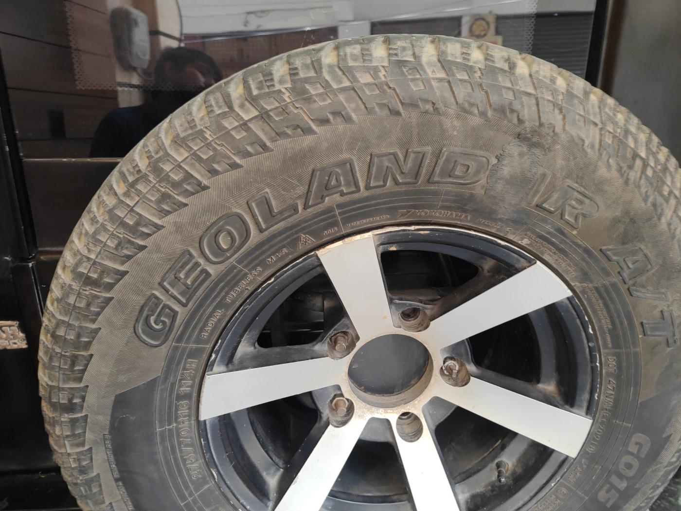 2019 Mahindra Thar CRDE 4X4 AC, Diesel, Manual, 54,980 km, tyre