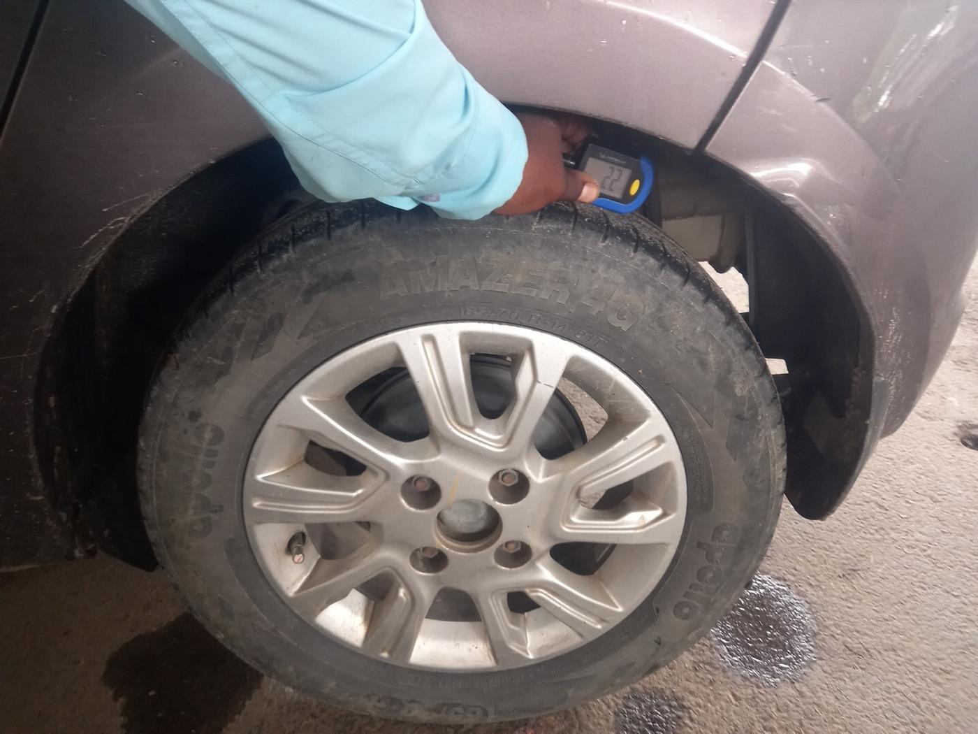 2018 Tata Tiago XZ PETROL, Petrol, Manual, 1,09,664 km, tyre