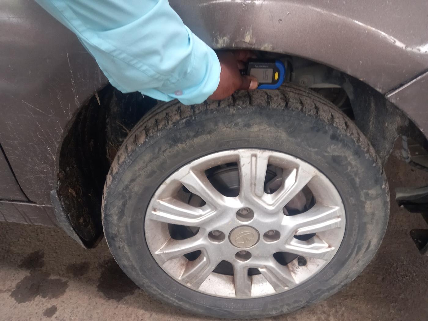 2018 Tata Tiago XZ PETROL, Petrol, Manual, 1,09,664 km, tyre