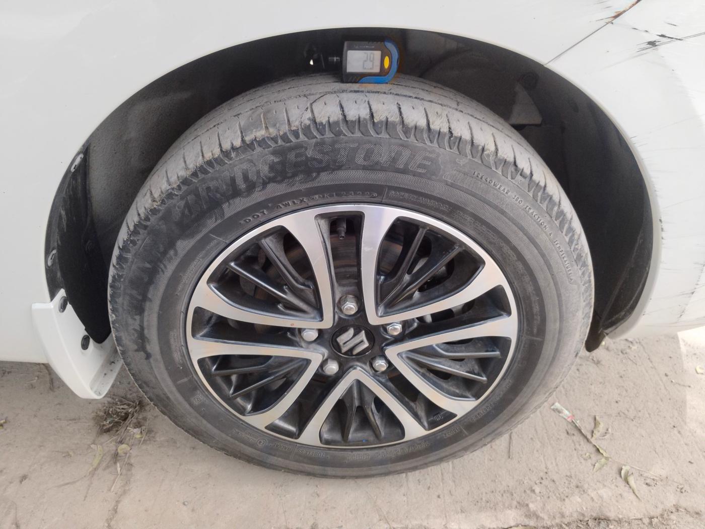 2022 Maruti Ertiga ZXI (O) CNG, Petrol, Manual, 43,000 km, tyre